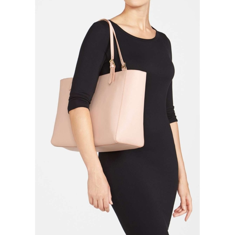 Tory Burch York Buckle Tote in Light Oak - Picture 2 of 8